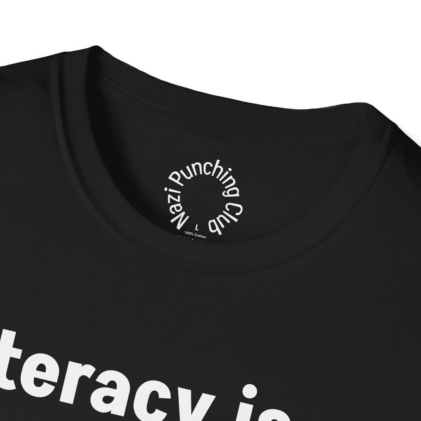 Literacy is a Human Right Softstyle T-shirt