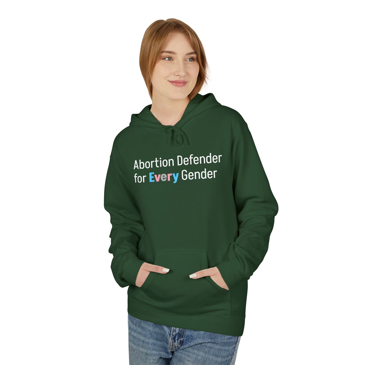 Abortion Defender Relaxed Fit Hoodie