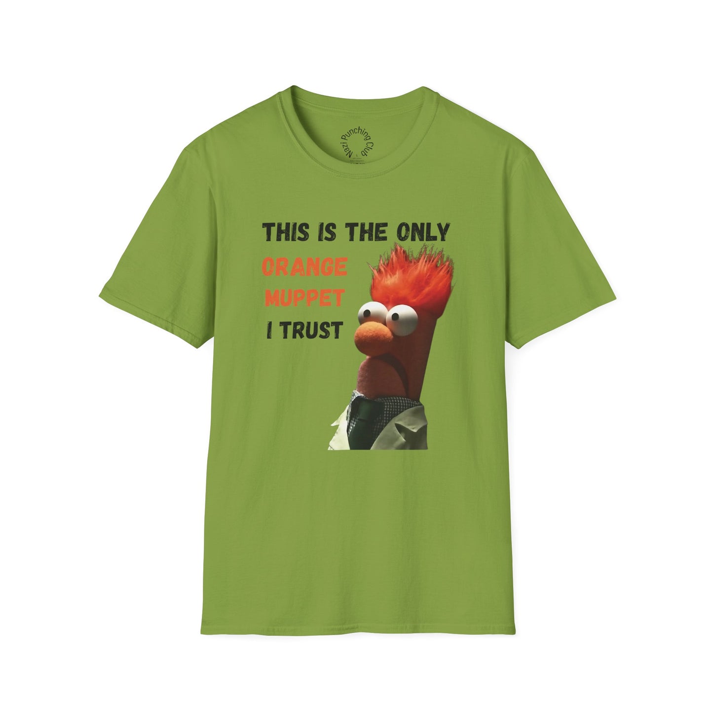 Orange Muppet SoftStyle T-Shirt