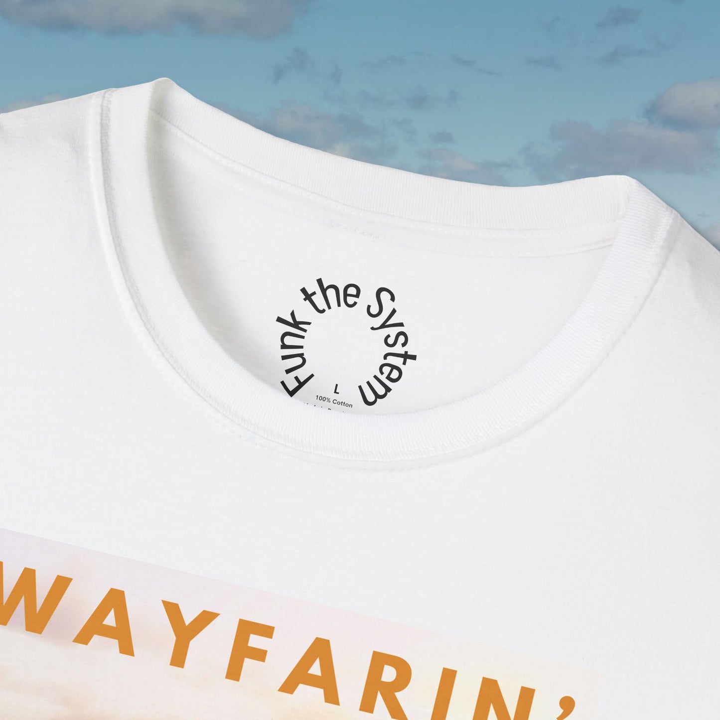 Wayfarin' (RDR2 Magazine Cover) Softstyle T-shirt