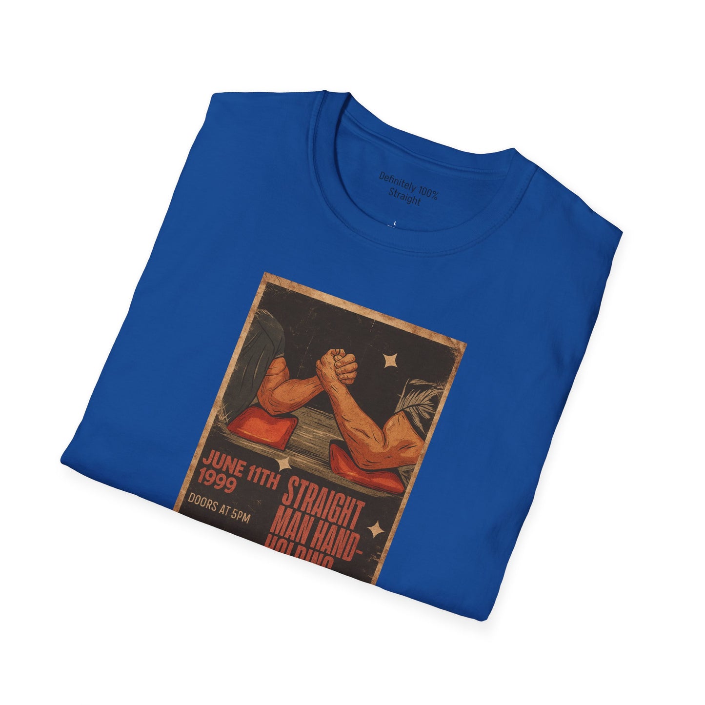 Straight Man Hand-Holding Championship Unisex T-Shirt