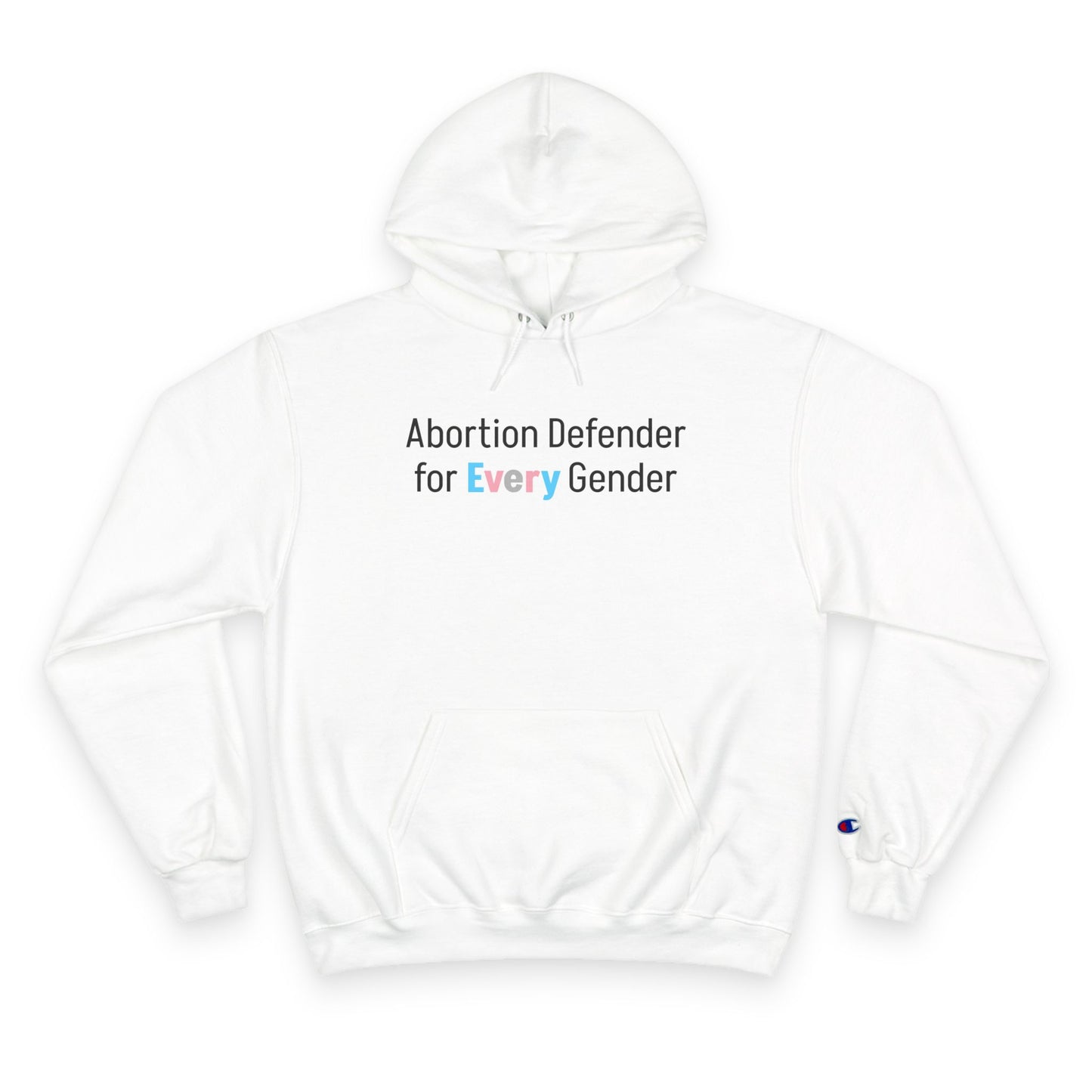 Abortion Defender Medium-Heavy Champion Hoodie