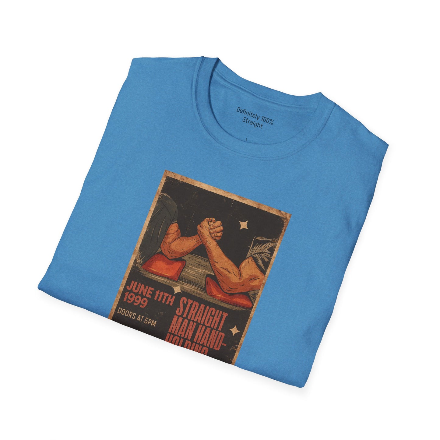 Straight Man Hand-Holding Championship Unisex T-Shirt