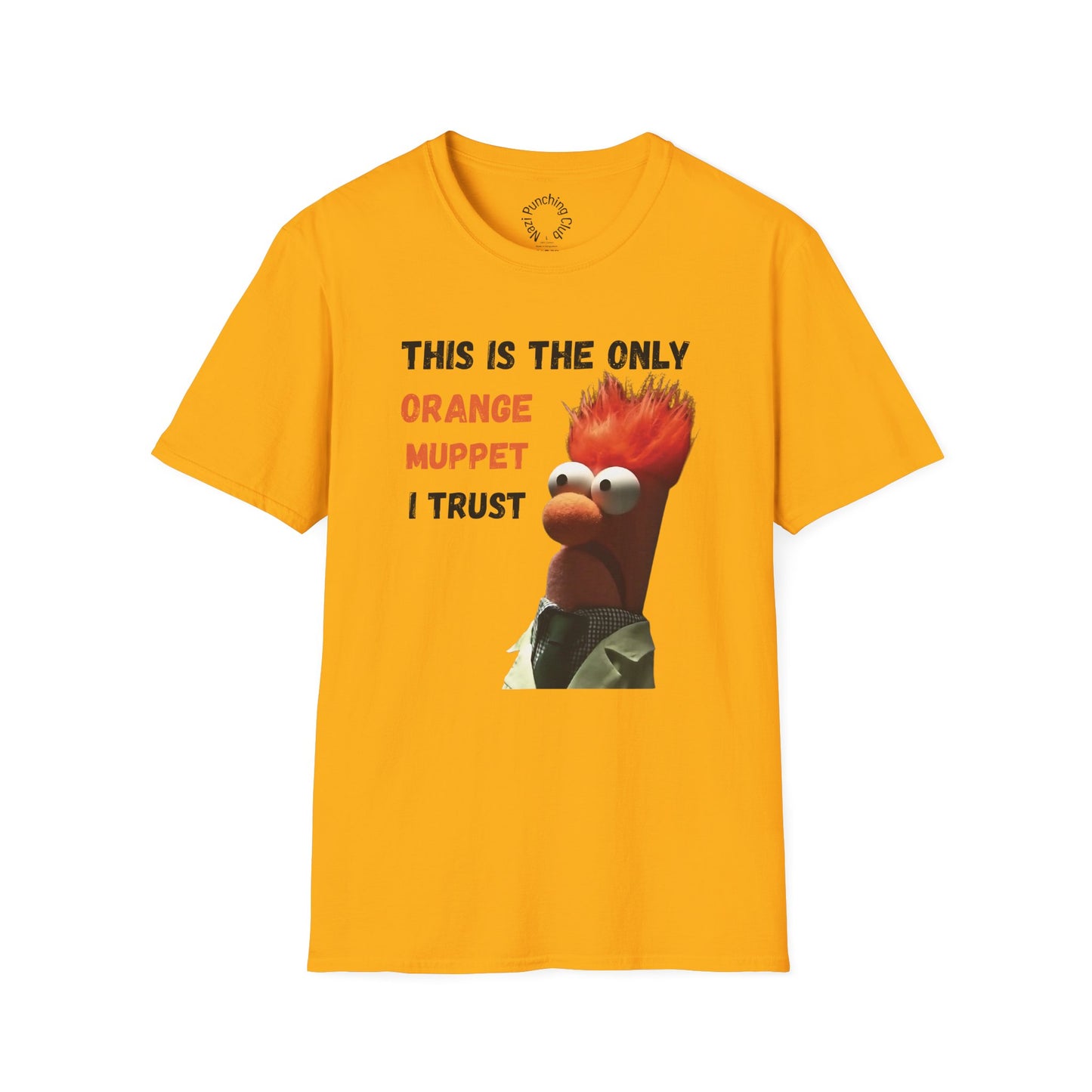 Orange Muppet SoftStyle T-Shirt