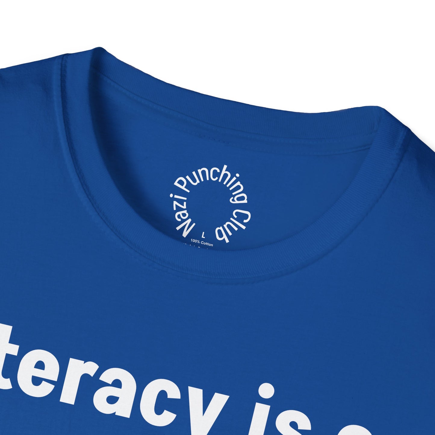 Literacy is a Human Right Softstyle T-shirt