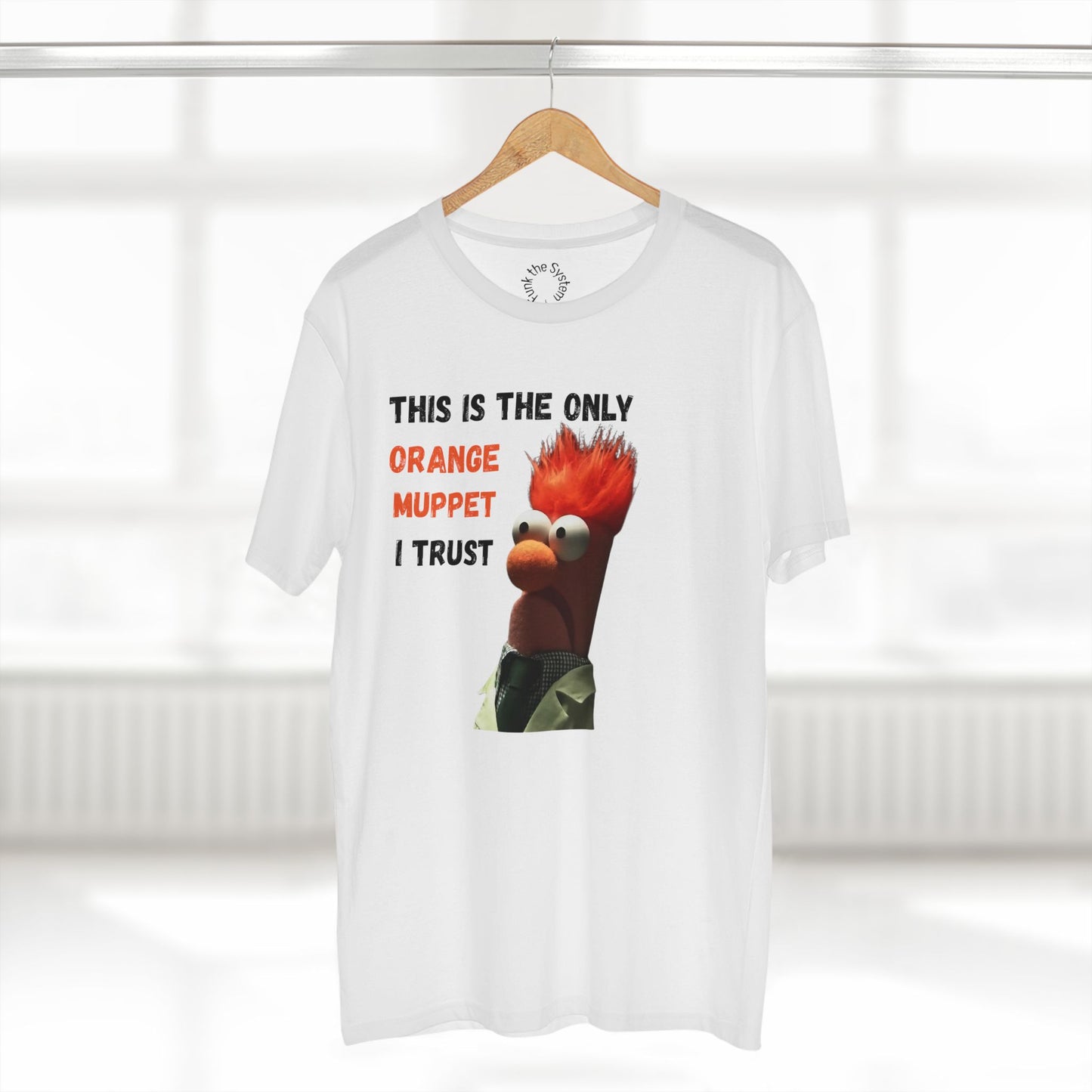 Orange Muppet Staple Tee