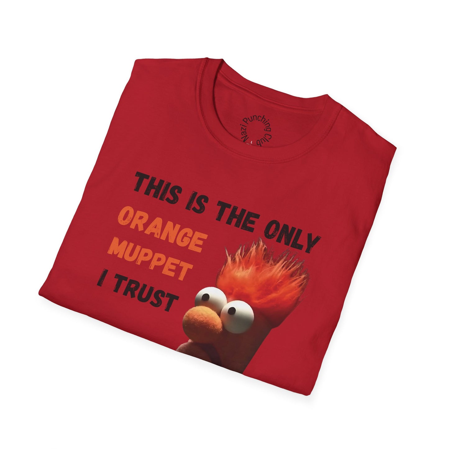 Orange Muppet SoftStyle T-Shirt