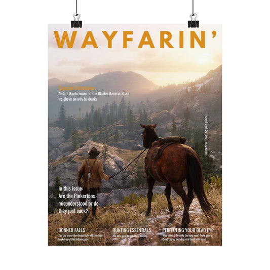 Wayfarin' RDR2 Magazine Cover