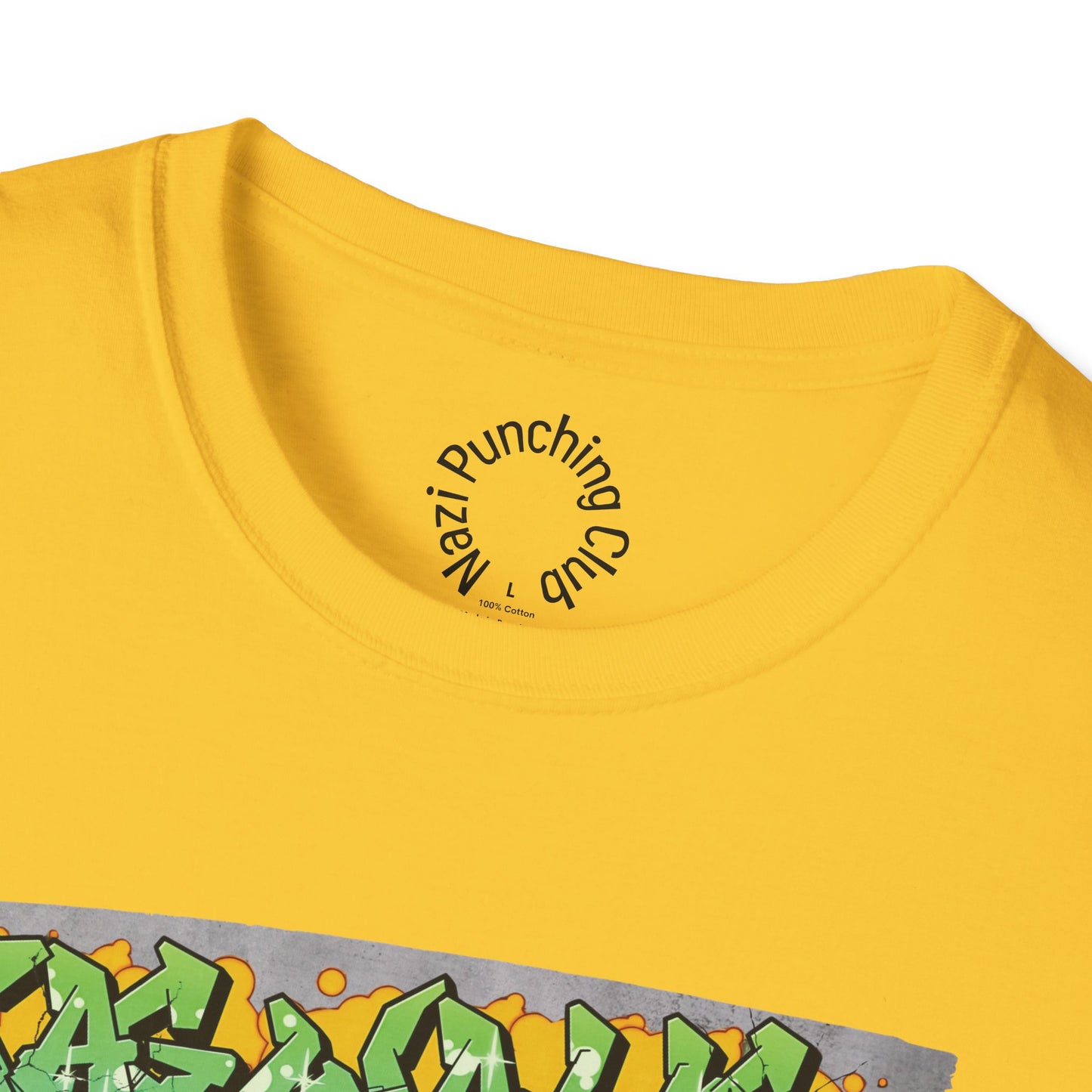 Tag Walls, Punch Fascists Softstyle T-shirt