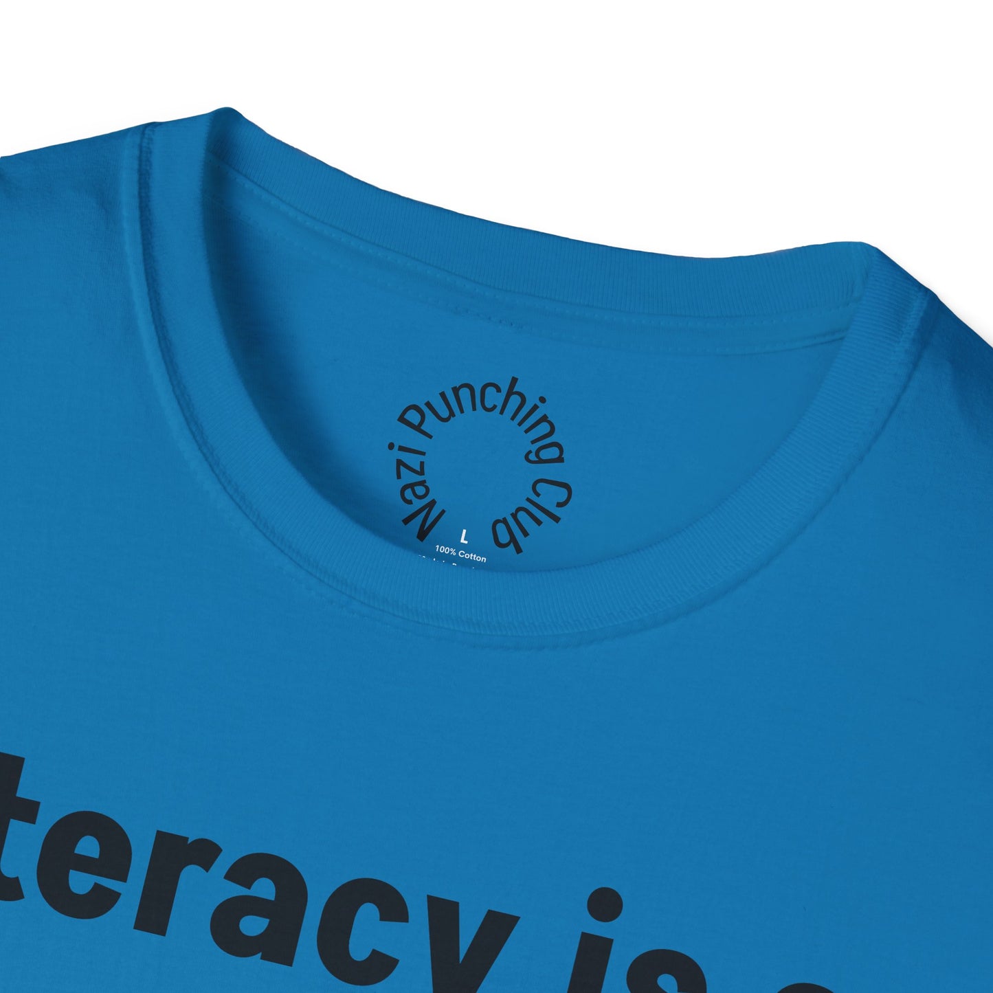 Literacy is a Human Right Softstyle T-shirt
