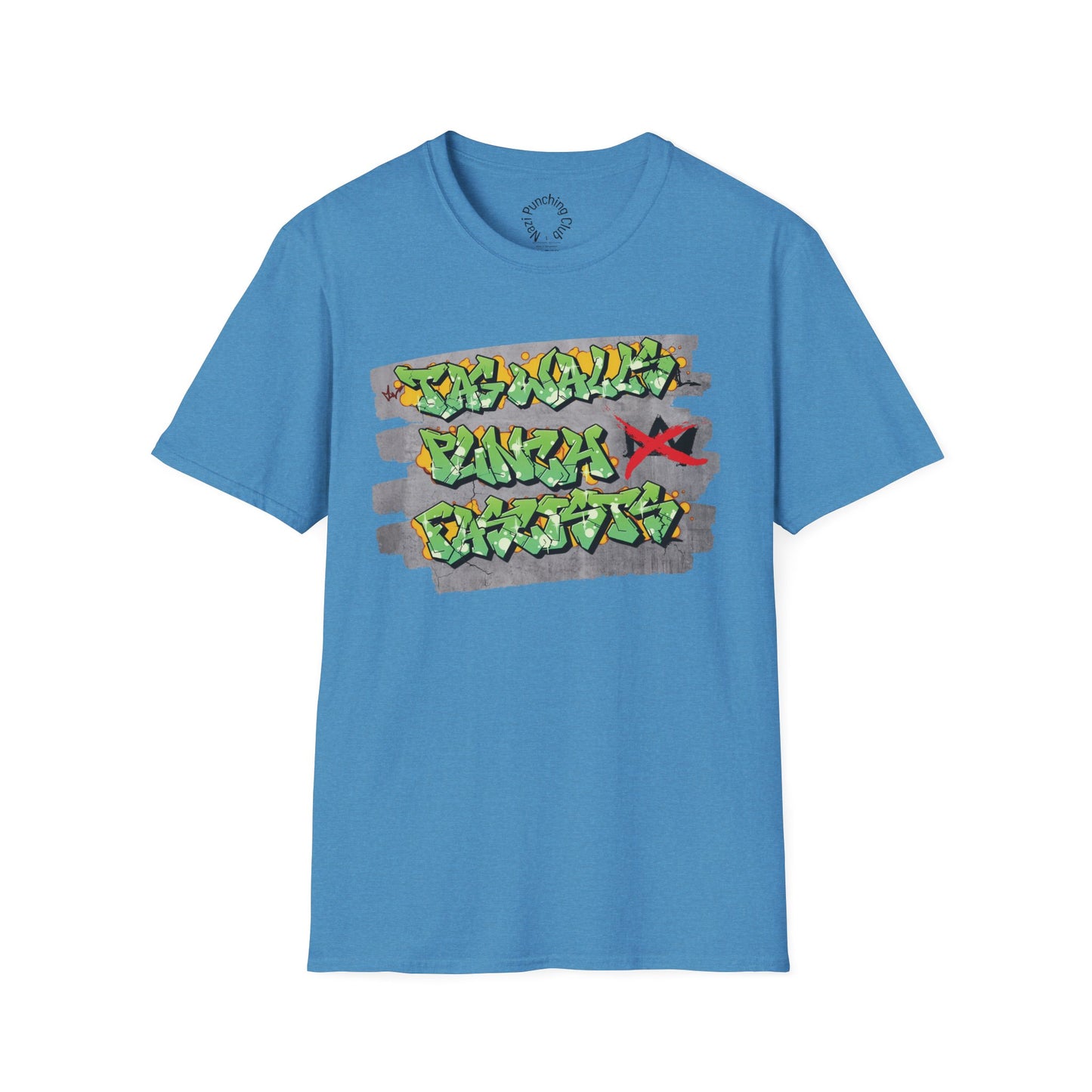 Tag Walls, Punch Fascists Softstyle T-shirt