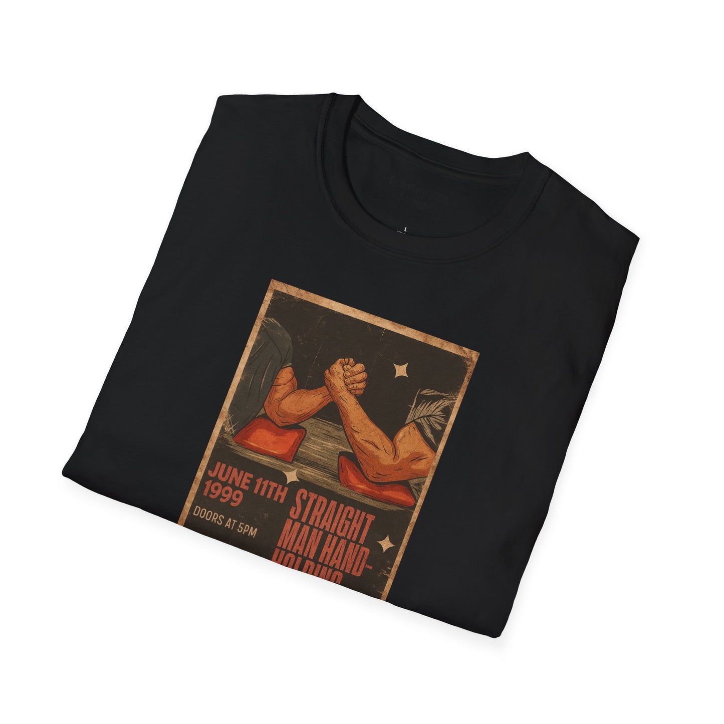 Straight Man Hand-Holding Championship Unisex T-Shirt