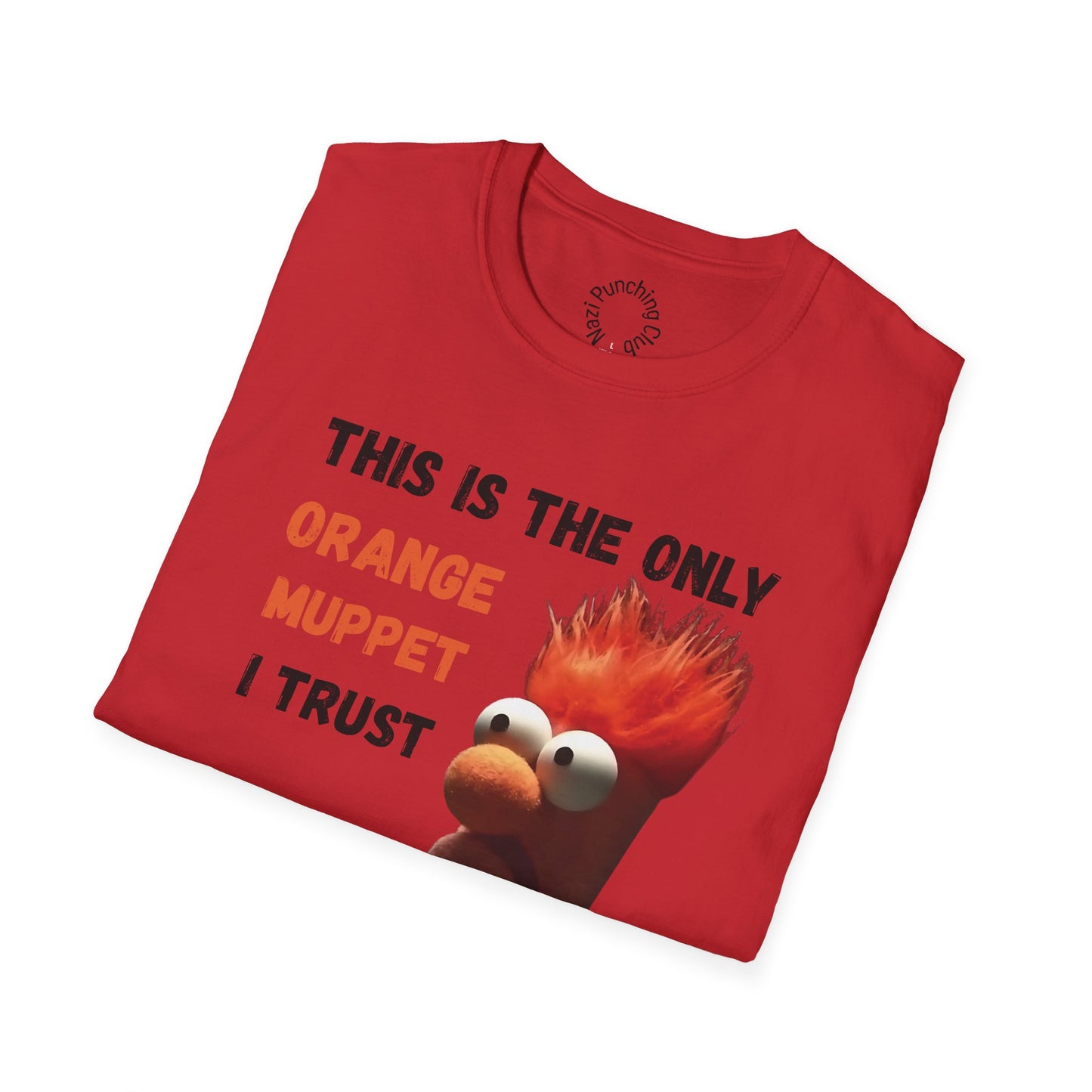 Orange Muppet SoftStyle T-Shirt