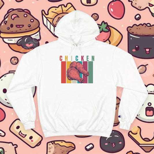 Chicken! Medium-Heavy Champion Hoodie