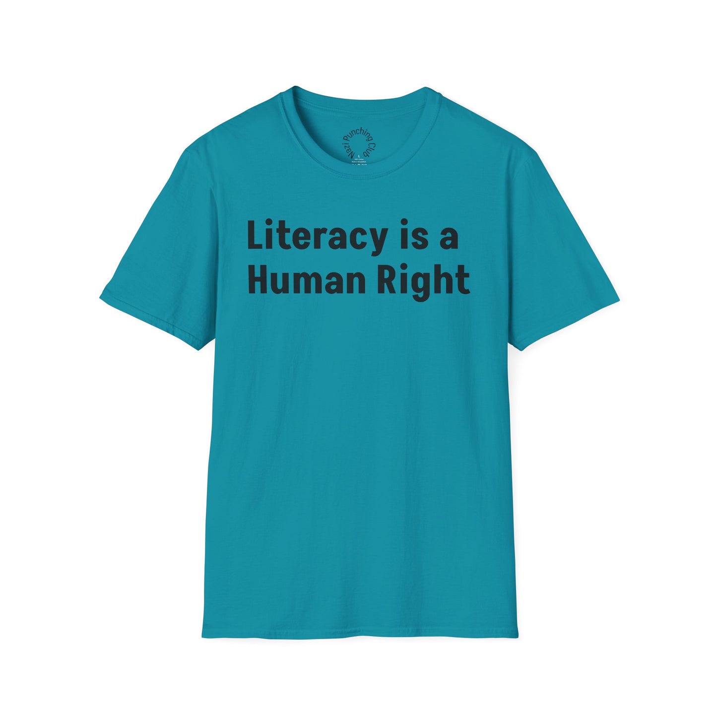 Literacy is a Human Right Softstyle T-shirt