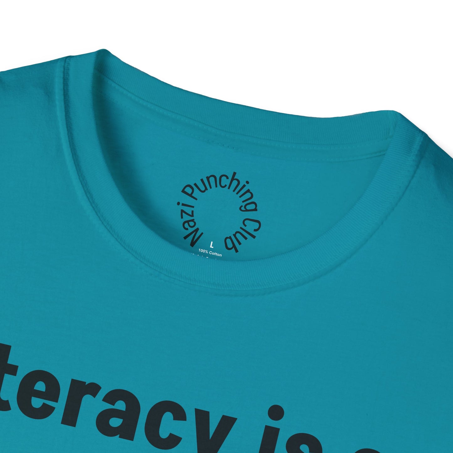 Literacy is a Human Right Softstyle T-shirt
