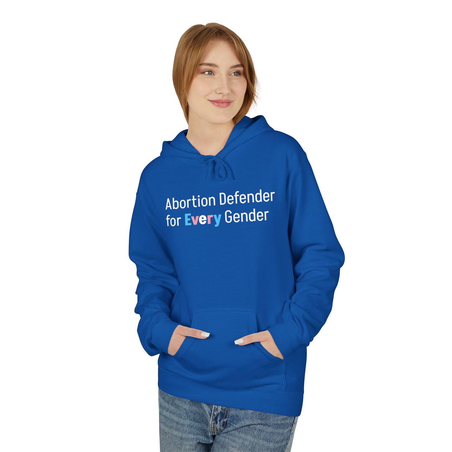 Abortion Defender Relaxed Fit Hoodie