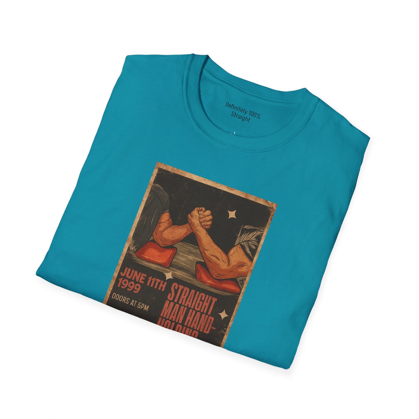 Straight Man Hand-Holding Championship Unisex T-Shirt