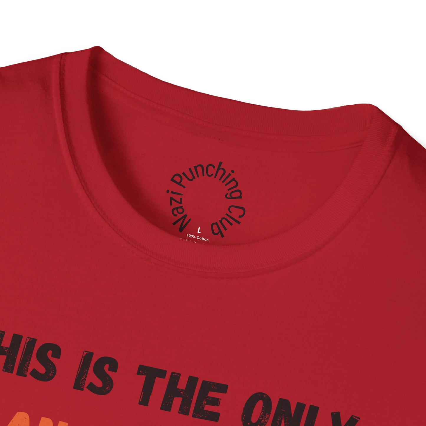 Orange Muppet SoftStyle T-Shirt