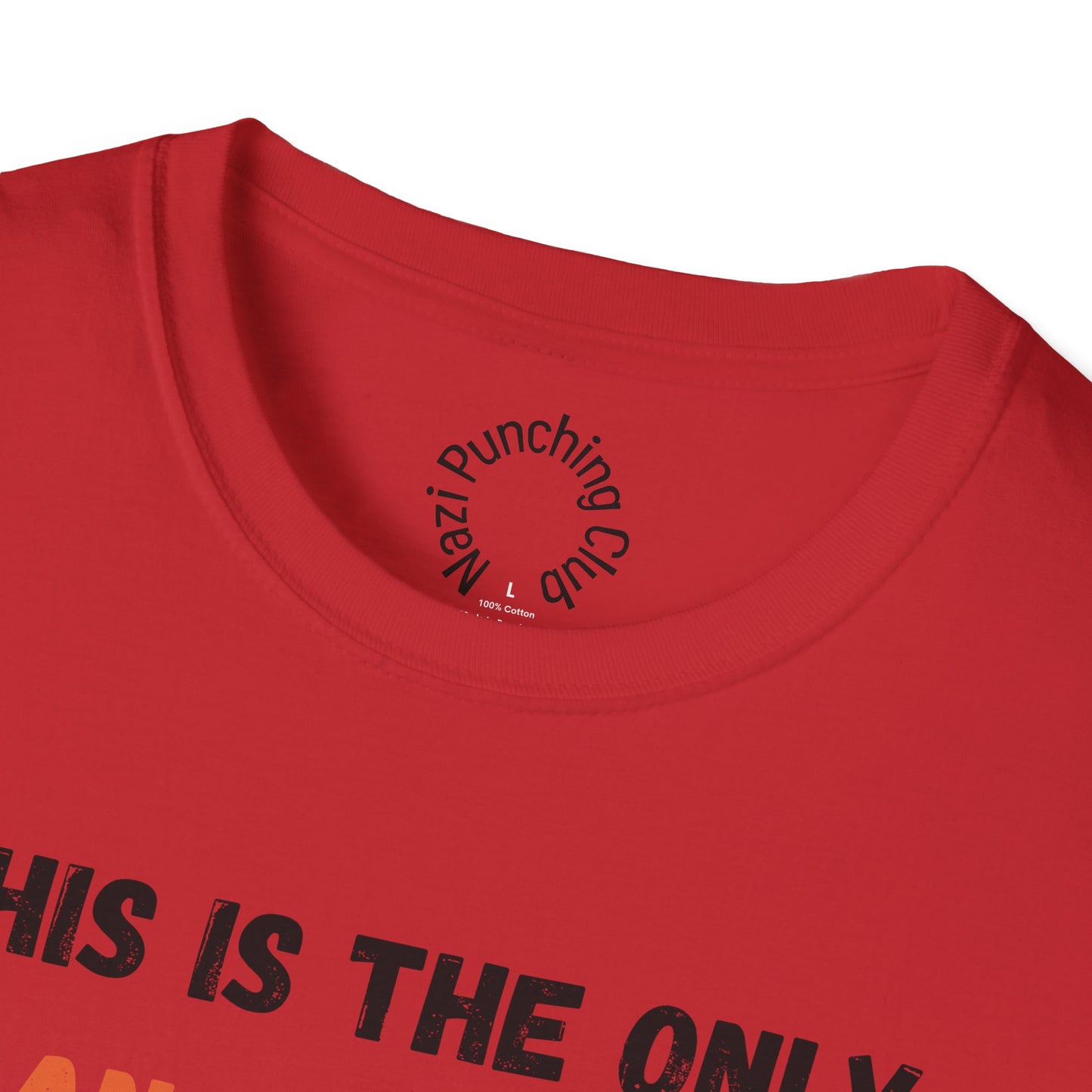 Orange Muppet SoftStyle T-Shirt