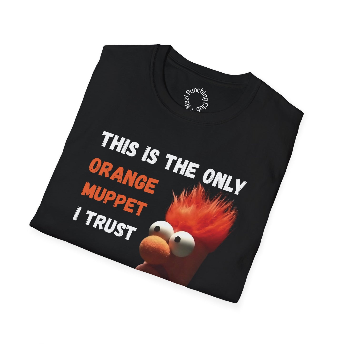 Orange Muppet SoftStyle T-Shirt