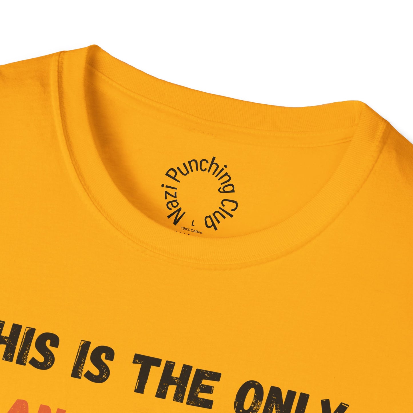 Orange Muppet SoftStyle T-Shirt