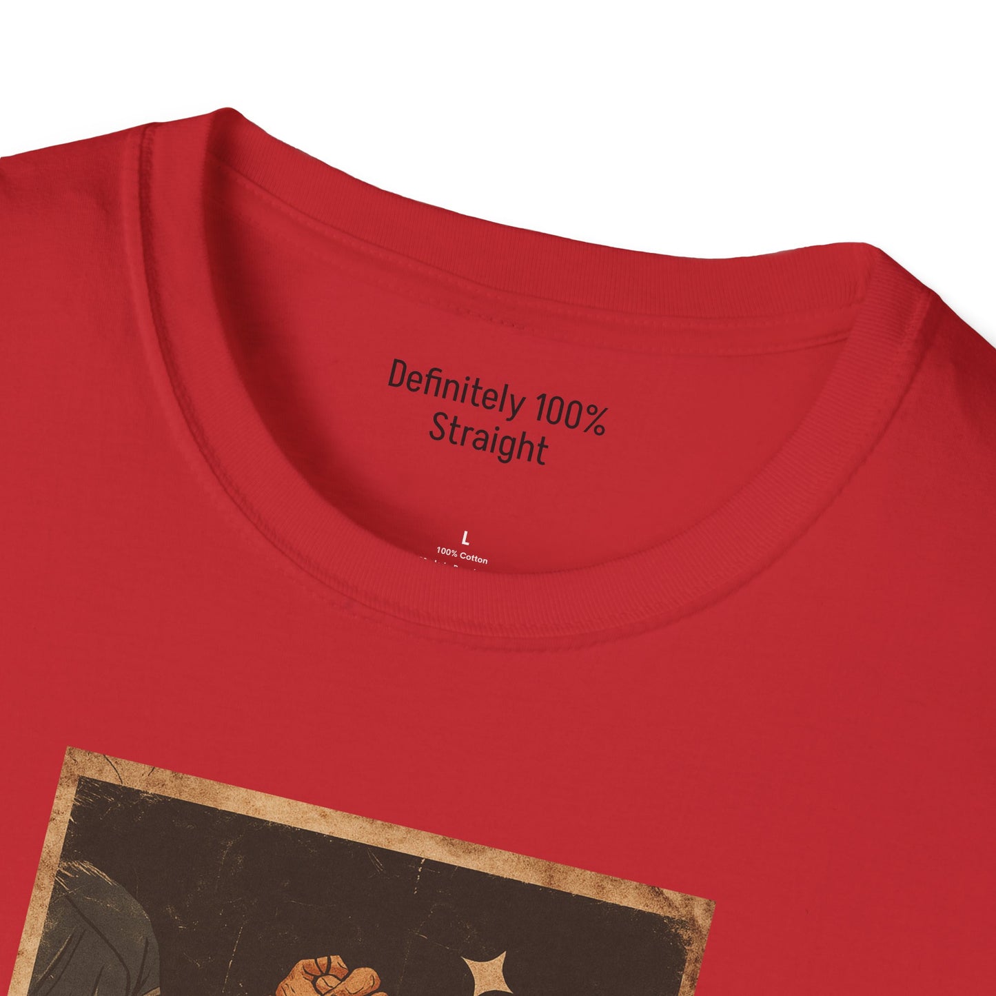 Straight Man Hand-Holding Championship Unisex T-Shirt