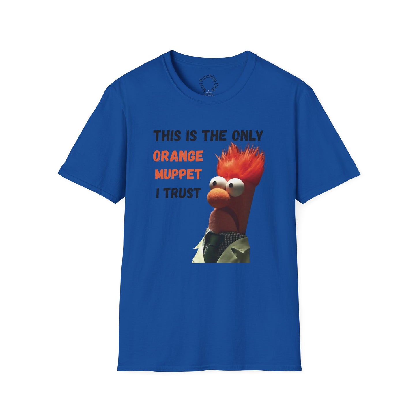 Orange Muppet SoftStyle T-Shirt