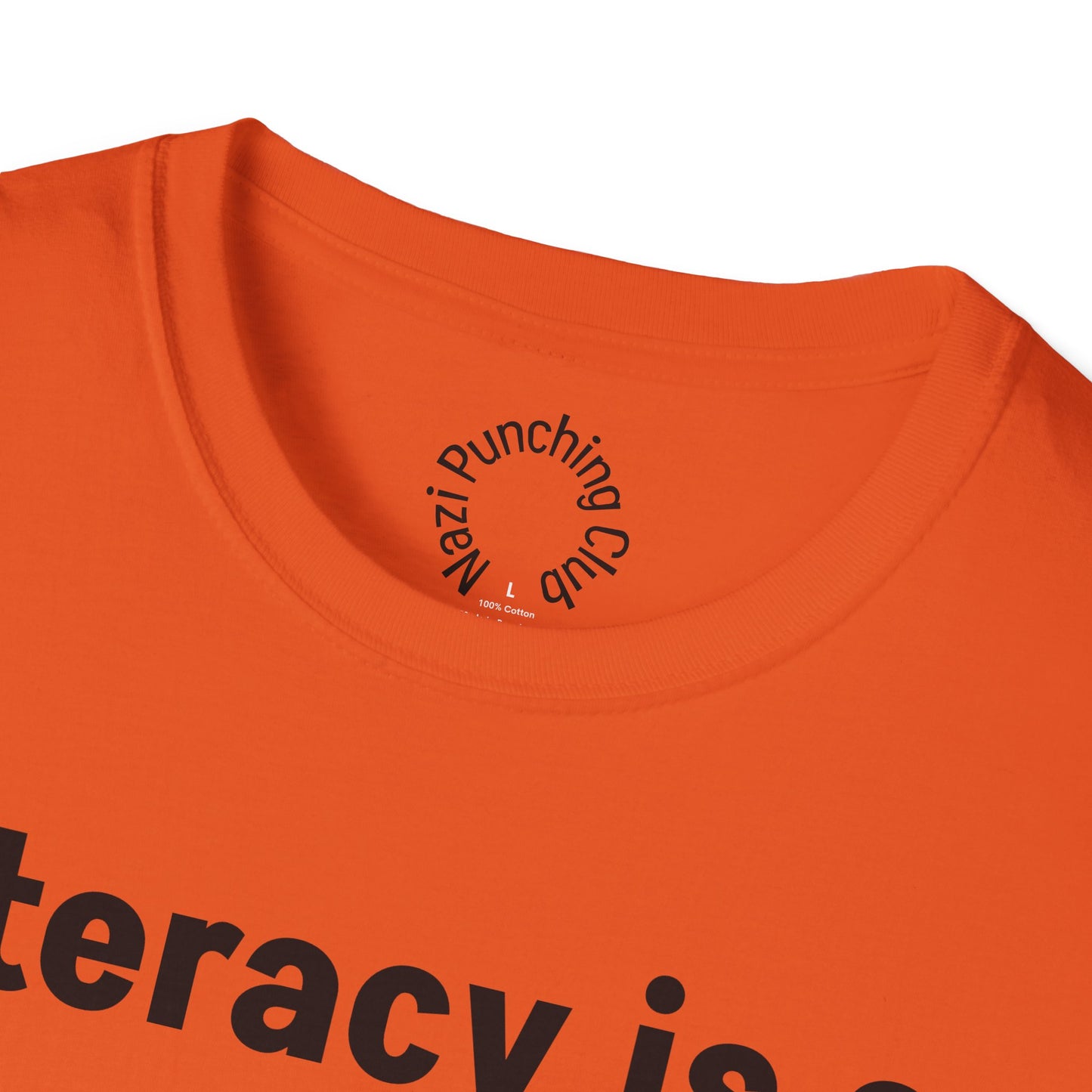Literacy is a Human Right Softstyle T-shirt