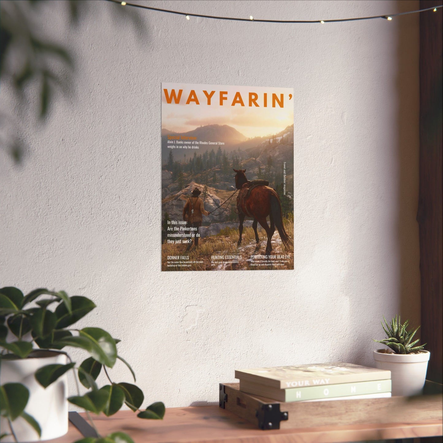 Wayfarin' RDR2 Magazine Cover