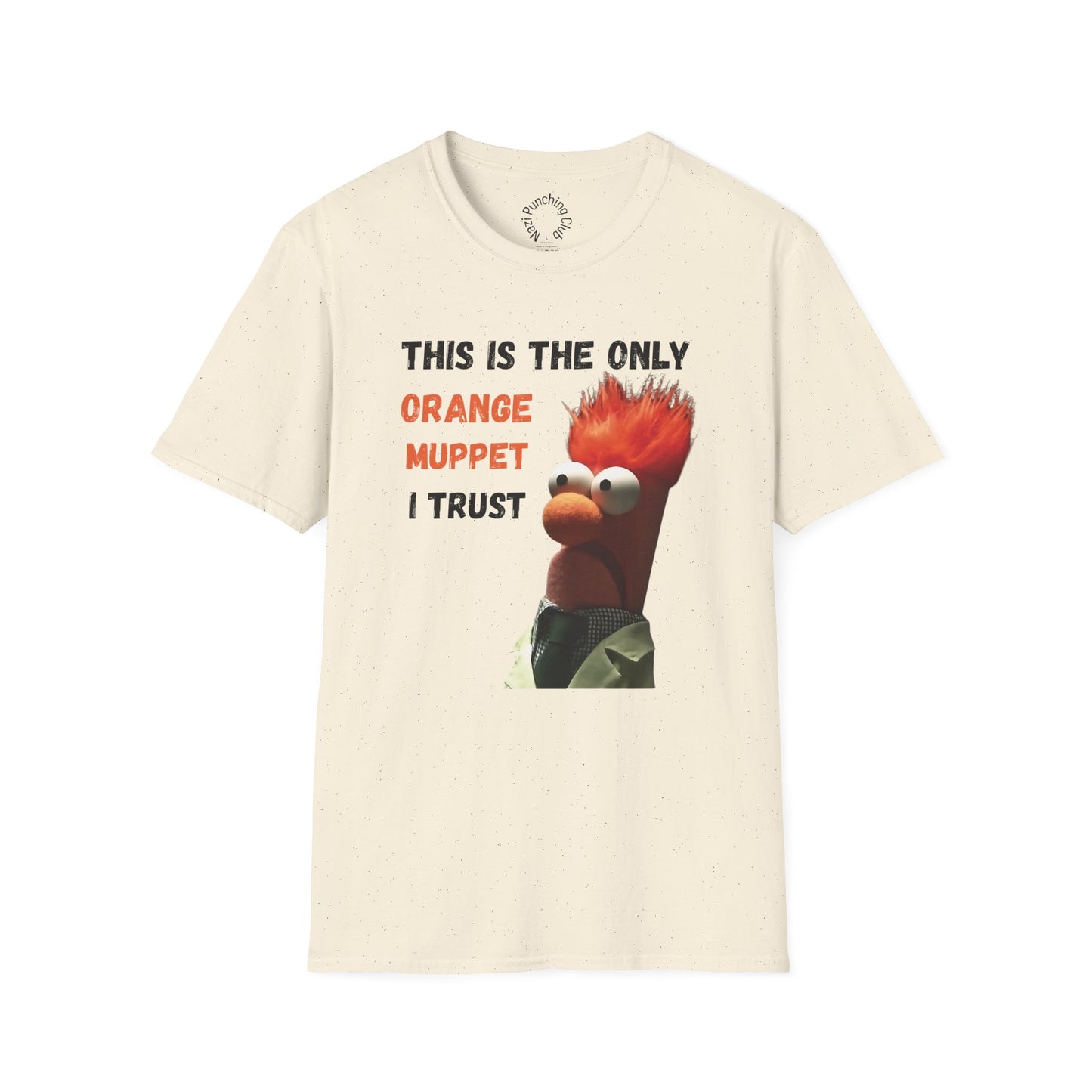 Orange Muppet SoftStyle T-Shirt