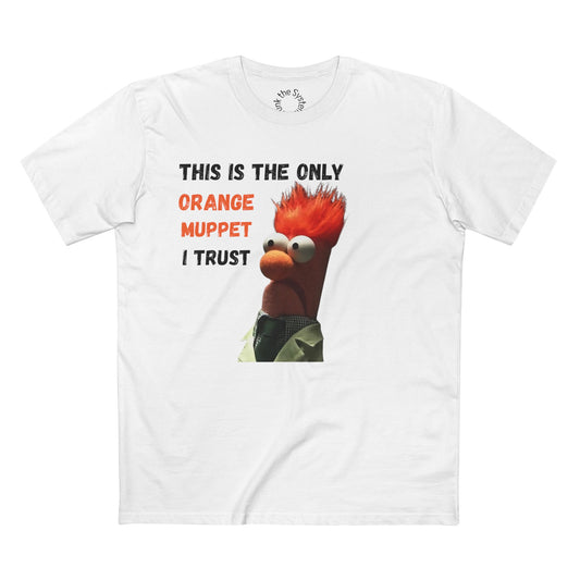 Orange Muppet Staple Tee