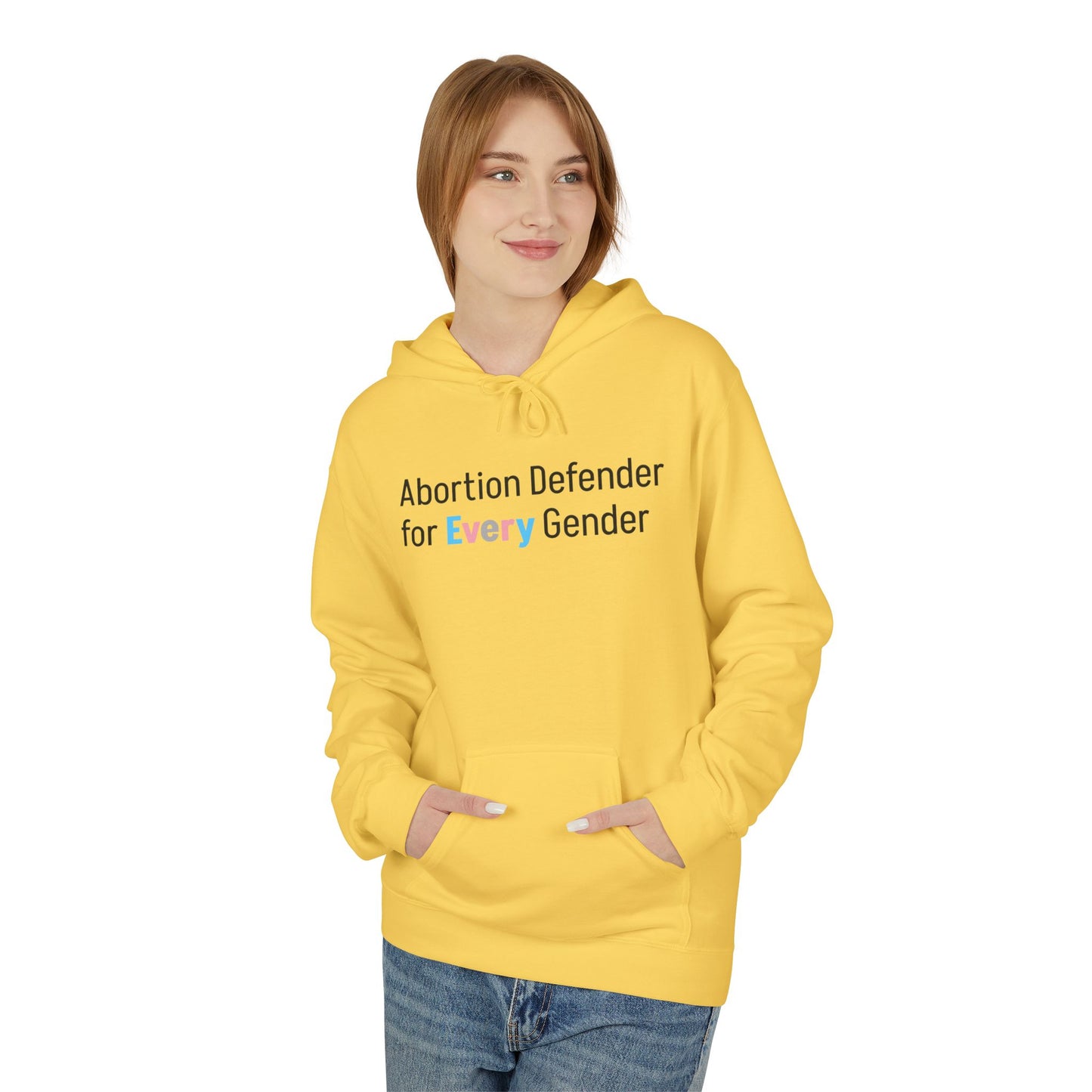 Abortion Defender Relaxed Fit Hoodie