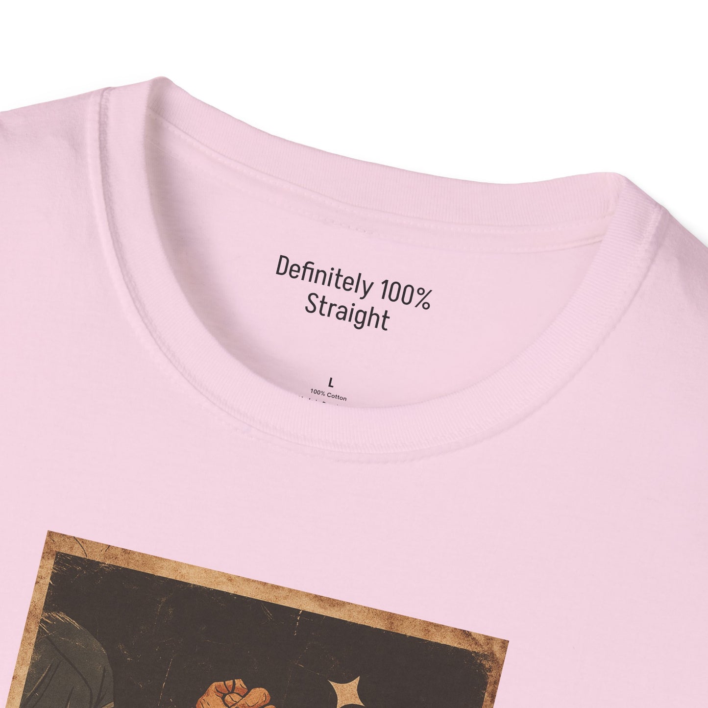 Straight Man Hand-Holding Championship Unisex T-Shirt