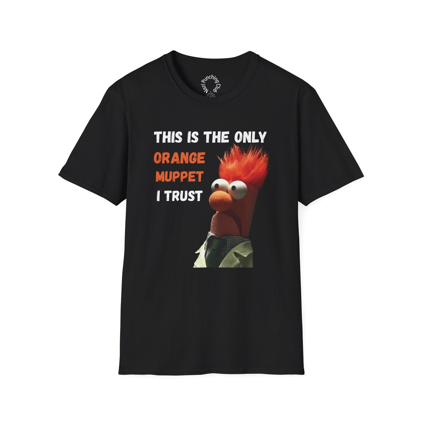 Orange Muppet SoftStyle T-Shirt