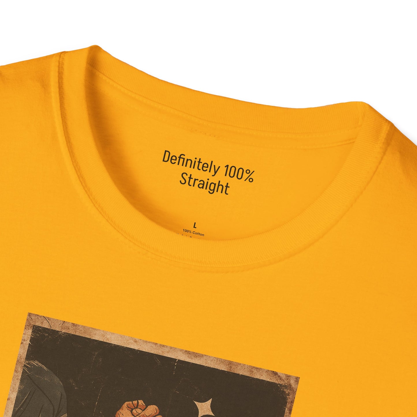Straight Man Hand-Holding Championship Unisex T-Shirt
